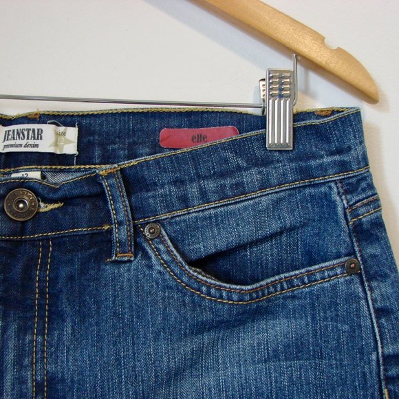 Bootcut Jeans High Waist Stretch Jeanstar Elle Size 12 - Picture 3 of 16
